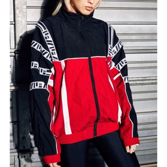 LF Jackets & Blazers - LF The Brand Windbreaker with Tape